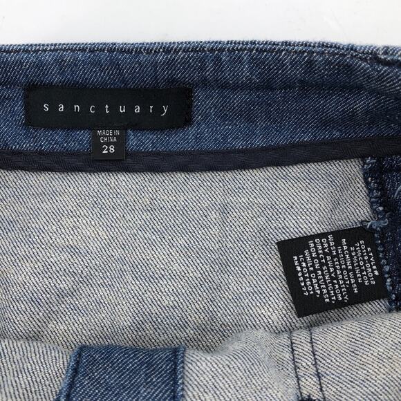 denim chambray mini skirt Sanctuary - Picture 5 of 5